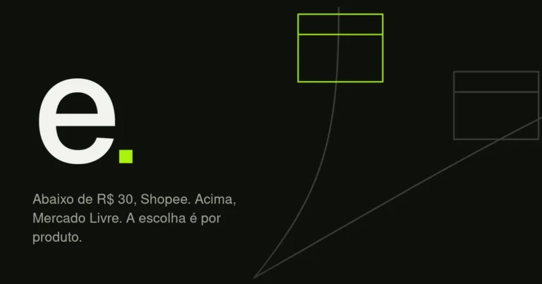 Capa do artigo: Mercado Livre ou Shopee: onde vale mais a pena vender em 2026